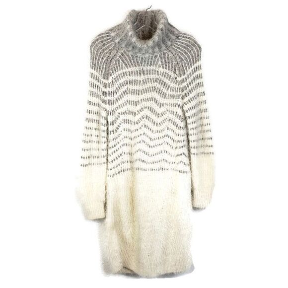 Anthropologie Sleeping On Snow Eyelash Sweater Dress Size XS - Picture 2 of 4